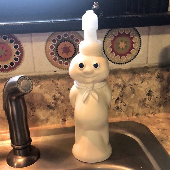 Pilsbury Dough Boy foam soap dispenser - Picture 2 of 6